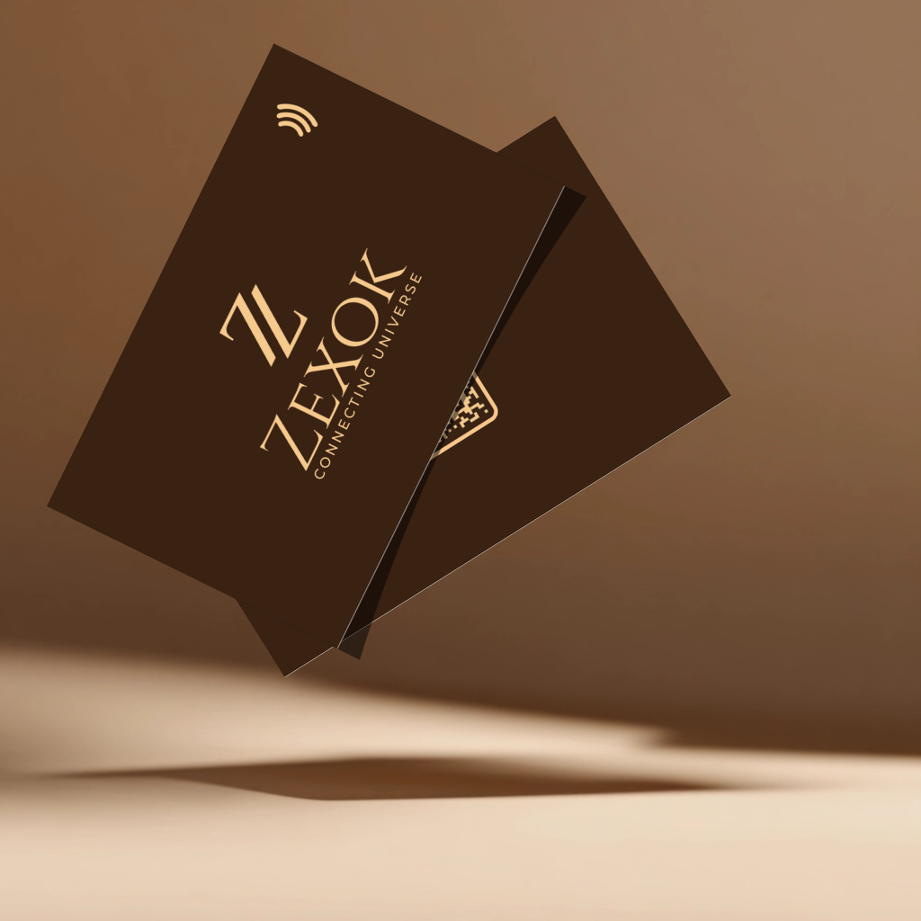 Zexok NFC Business Card: Tap to Connect Your Universe