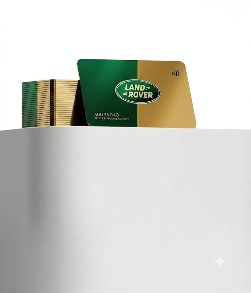 Networking Card 
in Stainless Steel