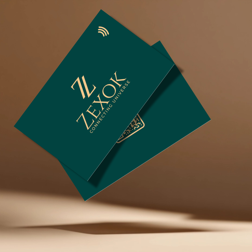 Zexok NFC Business Card: Tap to Connect Your Universe