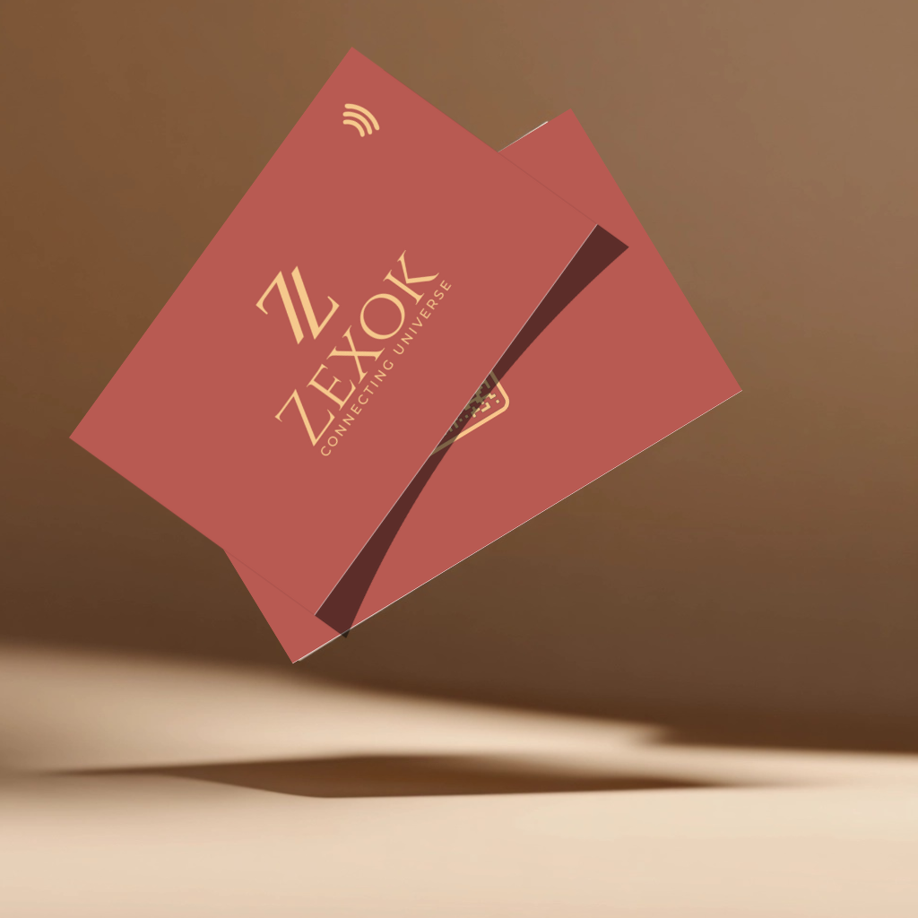 Zexok NFC Business Card: Tap to Connect Your Universe