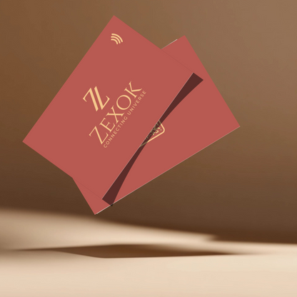 Zexok NFC Business Card: Tap to Connect Your Universe